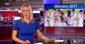 Profissional da BBC assiste à cena de sexo ao vivo em jornal