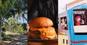 Foto: (Parque CERET / Hamburgueria Tradi / Beco do Tatu)