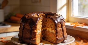 Como fazer um bolo de cenoura com calda de cholate integral e extremamente saboroso