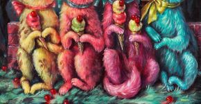 Conheça a arte cheia de cores de Brandi Milne