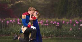 Menino presenteia irmã de 5 anos com sessão de fotos de princesa