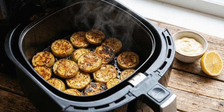 Featured main: Jiló na airfryer crocante e surpreendente; aprenda a fazer
