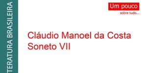 Soneto de Cláudio Manuel da Costa