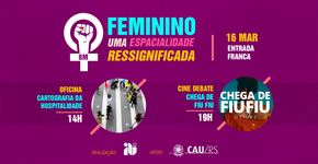 Dia da mulher com filme e debate