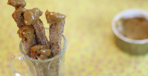 Aprenda como fazer Churros com Doce de Leite