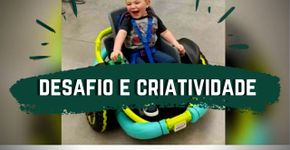 Cadeira de rodas feita por estudantes muda a vida de uma criança