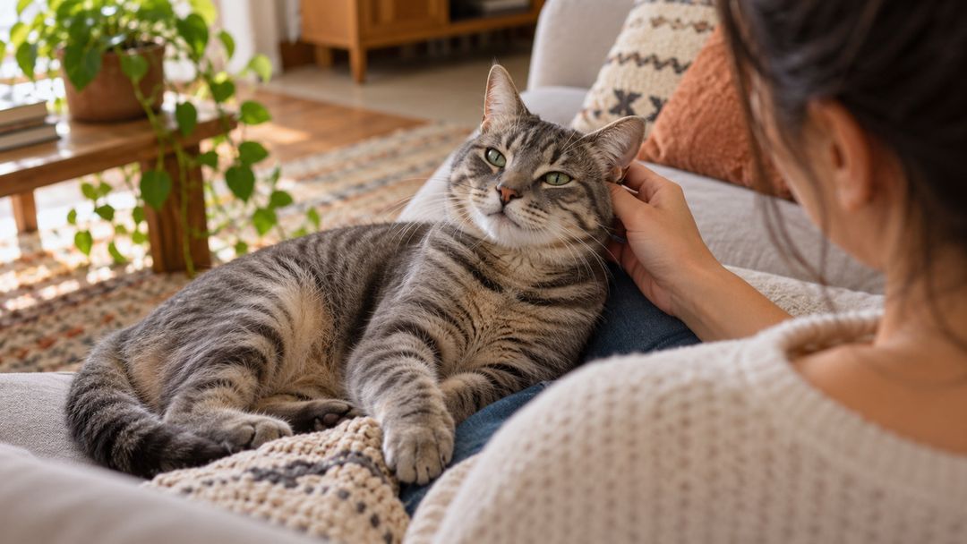 Gatos também podem ronronar em situações de dor ou estresse.