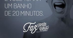 Campanha incentiva racionamento de água e novos hábitos de uso