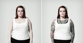 Veja a diferença que a tatuagem faz nas pessoas
