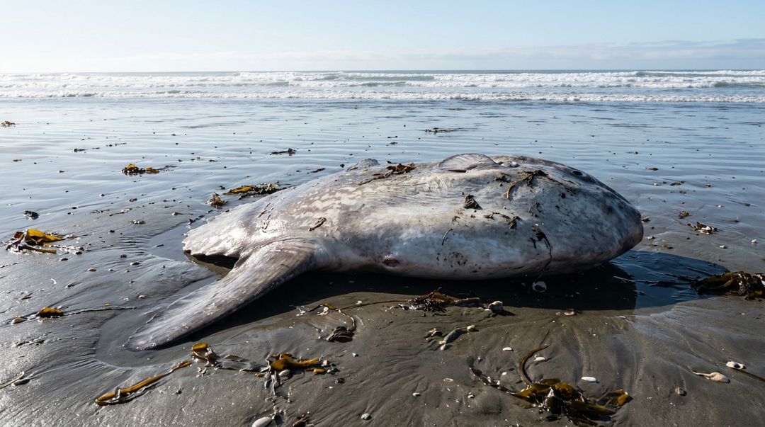 Especimes raros de Mola mola com centenas de quilos chamam a atenção de cientistas e moradores.