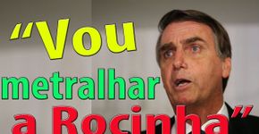 Fake News sobre Bolsonaro metralhar  Rocinha volta a circular