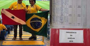 Funcionária pública vai à Rússia pra Copa e deixa ponto assinado