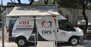 Unidades móveis do CIES prestam atendimento gratuito na região da Lapa