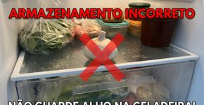Alho na geladeira ou em local seco e ventilado: a temperatura de armazenamento interfere na brotação e ajuda a explicar por que nem sempre o lugar mais frio da cozinha é a escolha mais simples