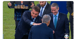 Tite e Marquinhos ‘ignoram’ Bolsonaro e os tuítes não param de pipocar