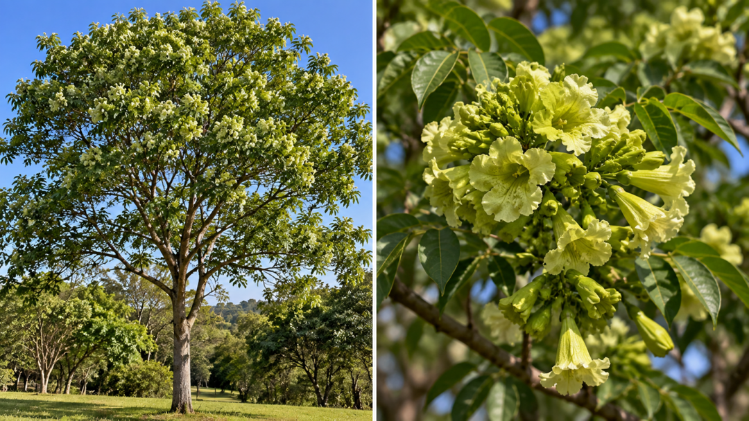 Por que o ipê-verde quase não aparece quando floresce? Entenda como a cor das flores, o formato da copa e a folhagem influenciam sua aparência discreta.