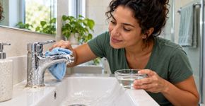 Nem vinagre nem bicarbonato de sódio: a melhor maneira de remover o calcário de torneiras e vasos sanitários