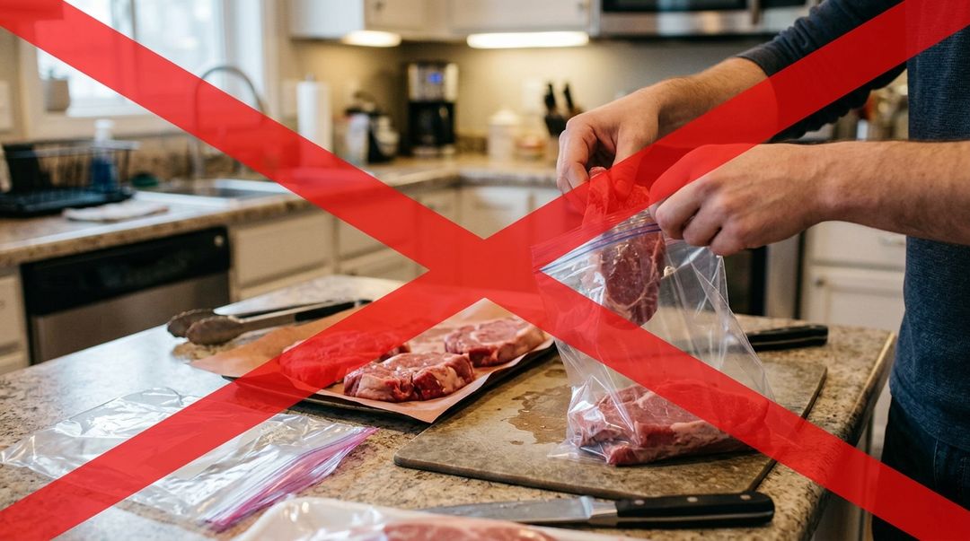 A prateleira inferior e o uso de recipientes fechados garantem a segurança alimentar da familia.