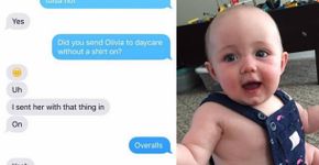 Pai veste bebê para ir à creche e foto viraliza nas redes sociais