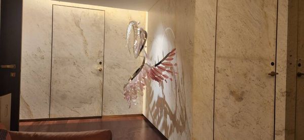 Decoração da área termal do Asaya Spa by Guerlain
