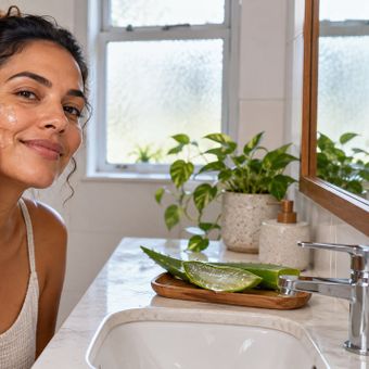 Featured mobile: Aloe vera no rosto: como usar o gel natural para hidratar, reduzir a inflamação e rejuvenescer a pele