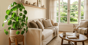 Por que se deve colocar uma planta de folhas redondas no canto da sala e pra que serve isso segundo o Feng Shui