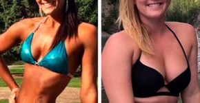 Ex-fisiculturista inspira com antes e depois de ganho de peso