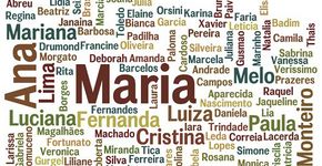 Os nomes mais populares do Brasil ainda são José e Maria