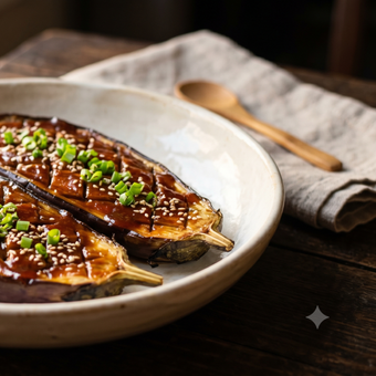 Featured mobile: Berinjela japonesa: receita leve, saborosa e com aquele toque agridoce típico da culinária oriental