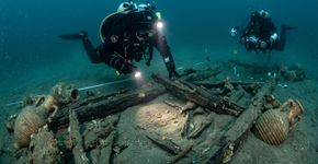 Mergulhadores acabam de encontrar um naufrágio bizantino repleto de ouro, escondido sob o Mediterrâneo por mais de 1.000 anos