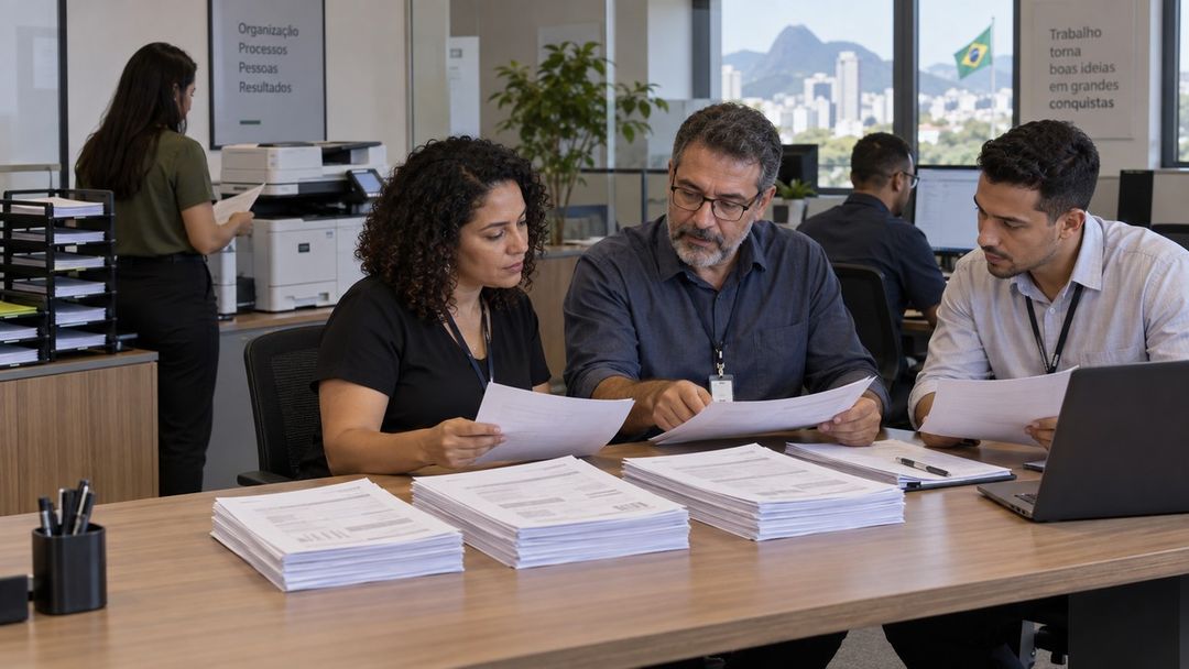 Revisar processos ajuda a separar etapas necessárias de costumes apenas repetidos.