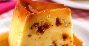 Pudim de leite condensado com paçoca em uma combinação incrível