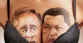 Campanha de sutiã “une” rivais políticos