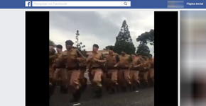 Vídeo de hinos de violência cantados pela PM gera controvérsia