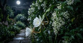 Magia noturna: quais são as flores que desabrocham à noite e como cuidar delas