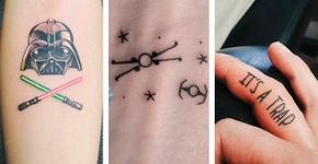Pequenas tatuagens para inspirar fãs de Star Wars