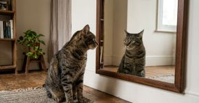 O que os gatos pensam quando se olham no espelho? Desvendar segredos que talvez nunca conheça