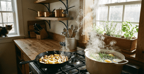 O investimento de trocados para ter o cheiro das casas francesas na sua cozinha sem gastar com exaustores caros que puxam muita luz