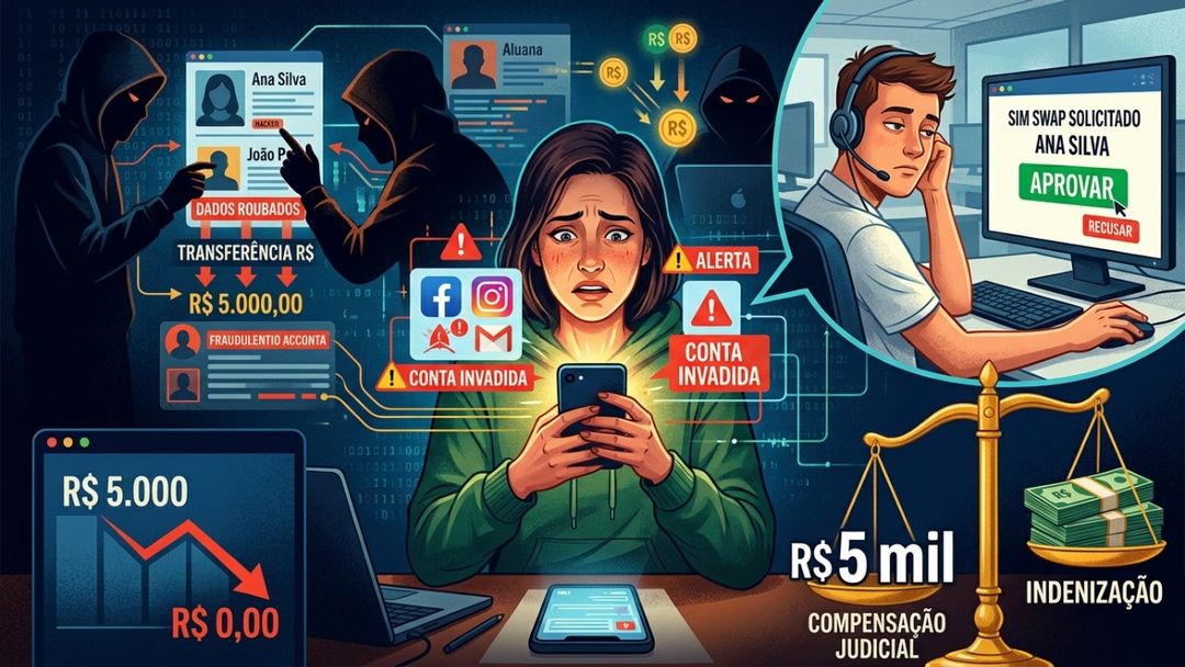A perda repentina de sinal exige comunicação imediata à operadora e registro de boletim de ocorrência.
