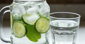 Este é o efeito surpreendente da água saborizada com pepino e hortelã no seu bem-estar