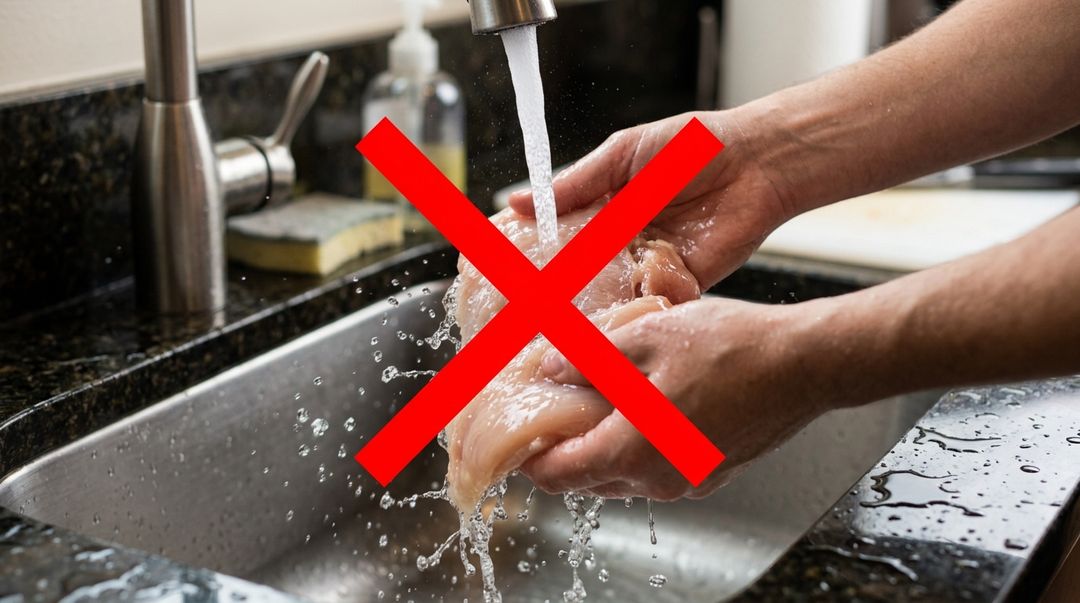 O calor do cozimento é o unico metodo eficaz para eliminar patogenos.