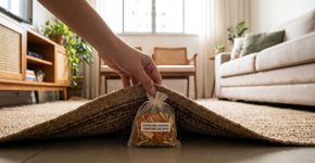 Casca de laranja seca embaixo do tapete: o segredo simples para uma casa com cheiro de limpeza o dia todo