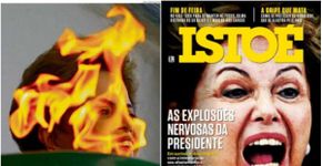 Capa de jornais e revistas com Dilma Rousseff gera polêmica nas redes sociais