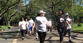 Parque Ibirapuera recebe caminhadas pelo combate à dor crônica