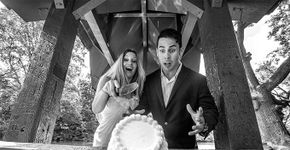 Fotos de casamento nada convencionais