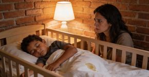 Por que uma criança molha a cama à noite?