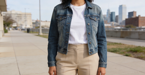 Fique maravilhosa com estes looks com jaqueta jeans que nunca saem de moda