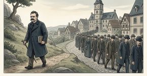 Nietzsche, filósofo alemão: “Temos duas maneiras de existir, e a segunda começa quando percebemos que viver plenamente exige criar o próprio caminho.”