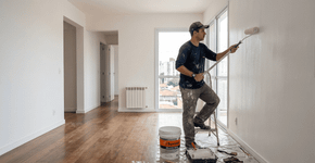 Quanto cobra um pintor para terminar a pintura de um apartamento de 2 ou 3 quartos?