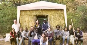 Casa sustentável pronta em um dia abriga refugiados na Itália